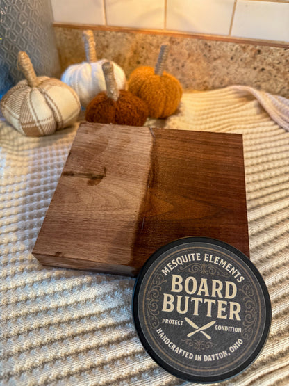 Food Safe Beeswax Cutting Board Butter: Wood Conditioner, Protects & Restores